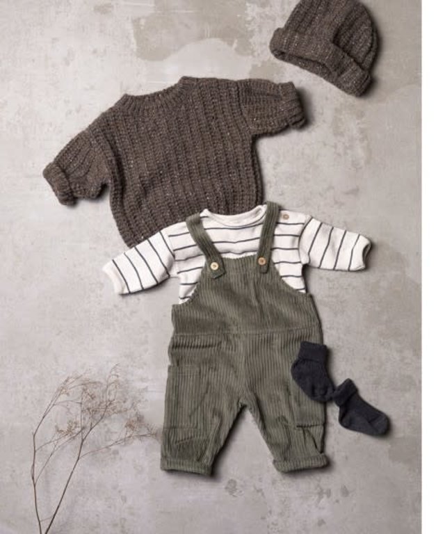 PLAY UP Corduroy dungaree