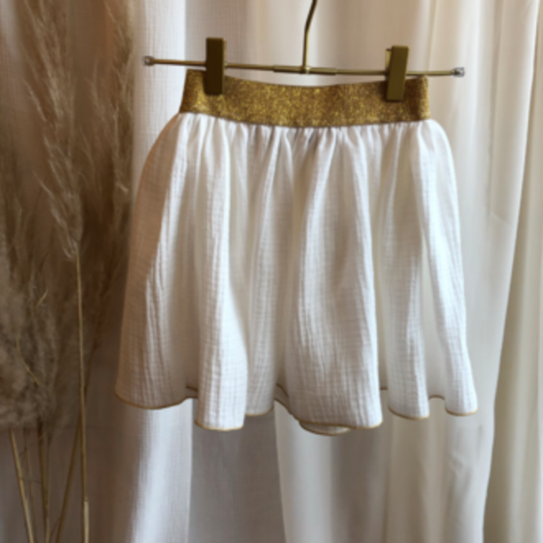 STUDIO KOKON Daisy Skirt Soft White