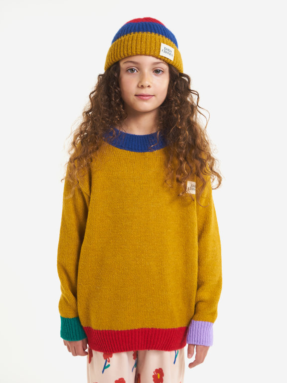 Bobo Choses Bobo color block jumper