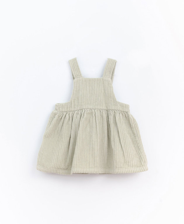 PLAY UP Corduroy dress Verde