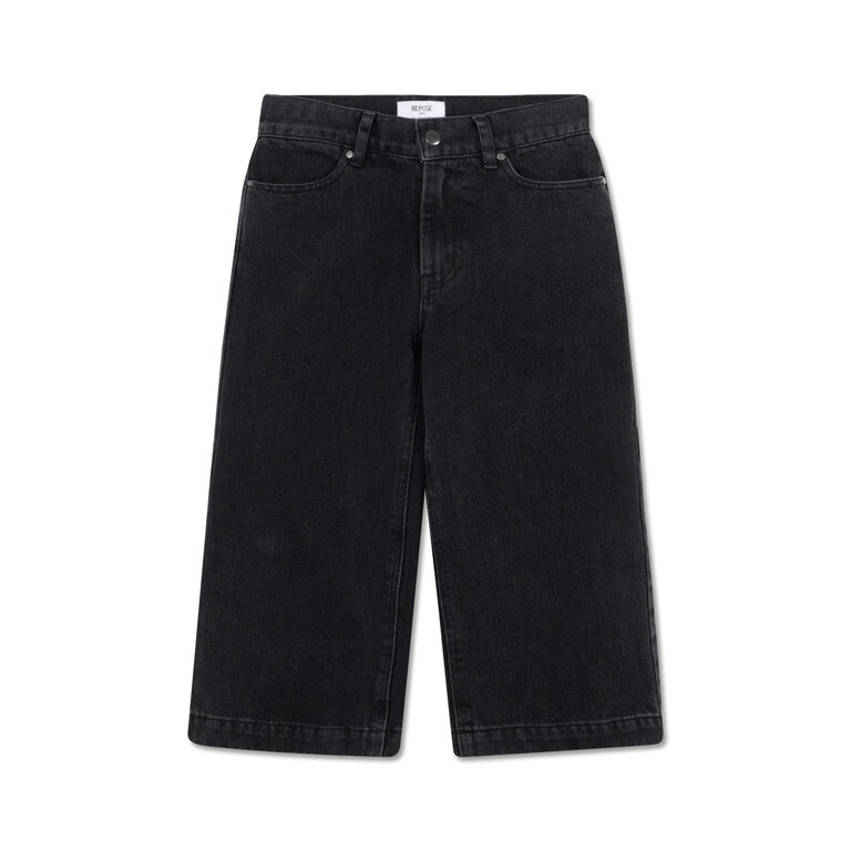Repose ams Culotte jeans washed black