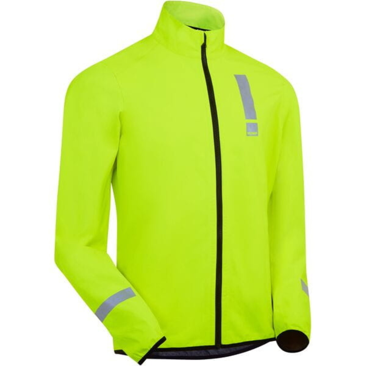 Men s Reflect Waterproof Jacket Hi Viz Yellow Feel Good Bicycles