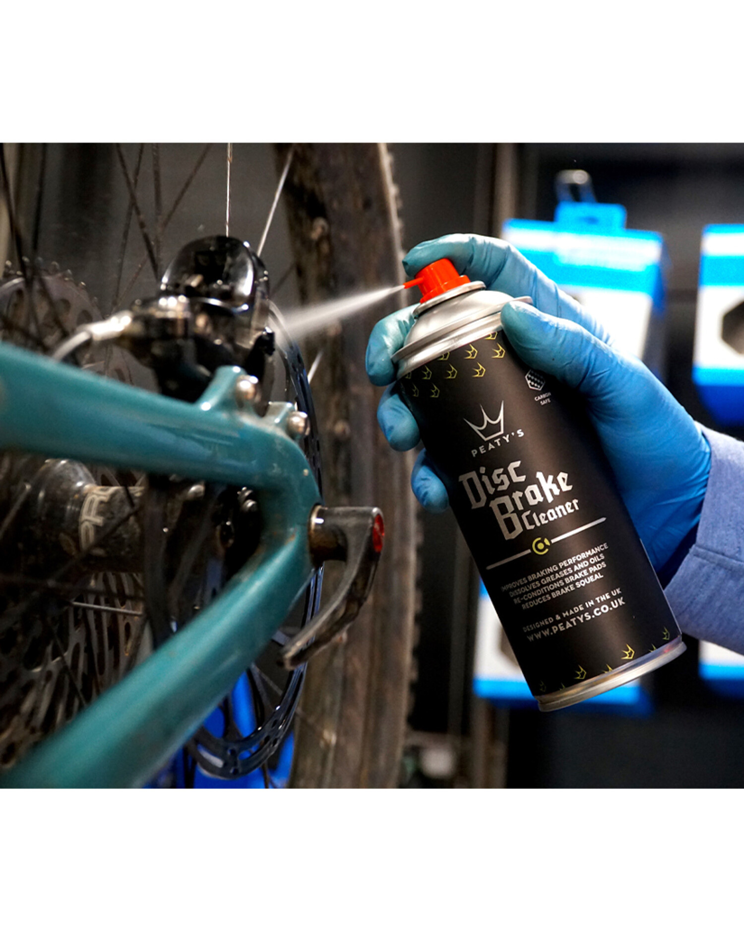 Peatys Disc Brake Cleaner (400ml Aerosol) Feel Good Bicycles