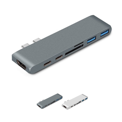 USB-C Hub 7-in-1 voor MacBook USB-C Hub 7-in-1 voor MacBook