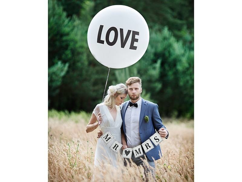 Reuzeballon | LOVE | 100 centimeter
