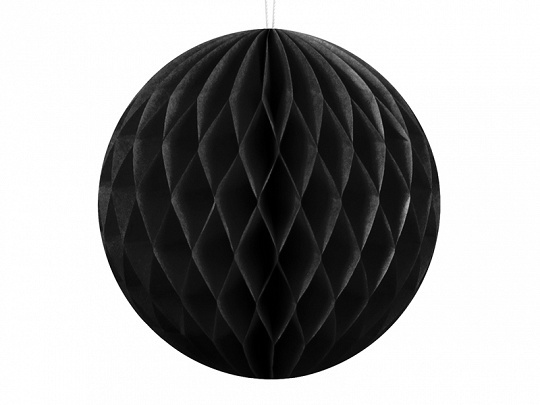 Honeycomb bal | Zwart | 20 cm