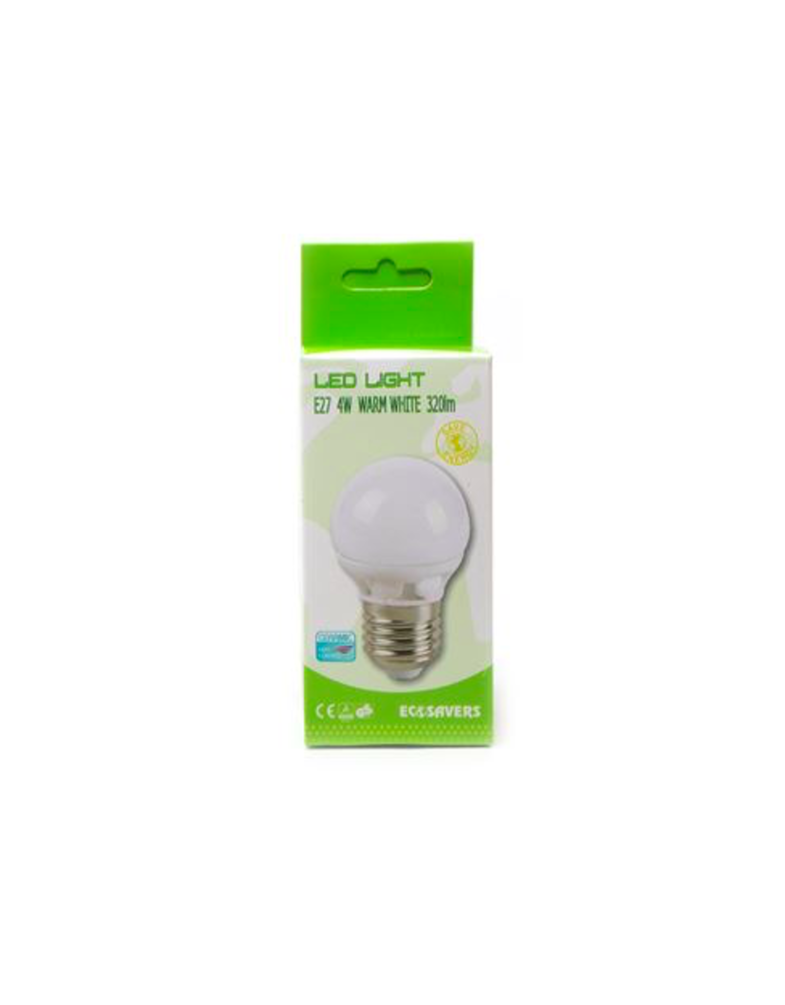 Led Bolvorm - grote fitting - niet dimbaar - warm wit - 25 -> 3 watt