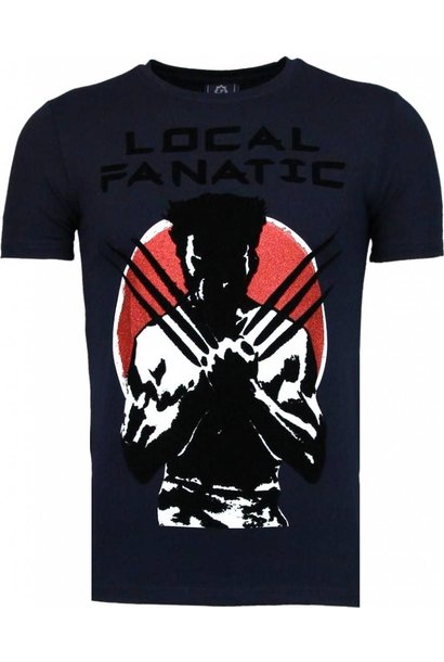 T-shirt Men - Wolverine - Blue