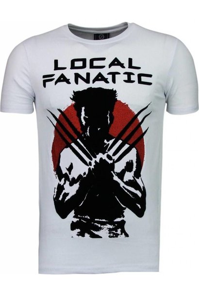 T-shirt Men - Wolverine - White