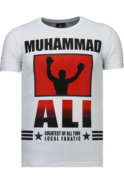 Camiseta Hombre - Muhammad Ali - Blanco