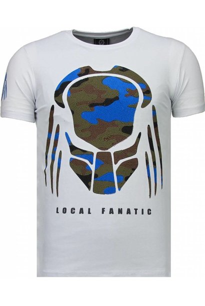 Camiseta Hombre - Milf Hunter - Blanco