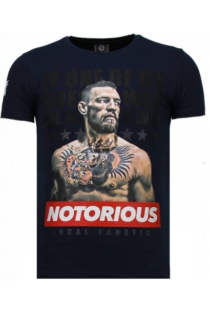 T-shirt Men - Conor McGregor - Blue