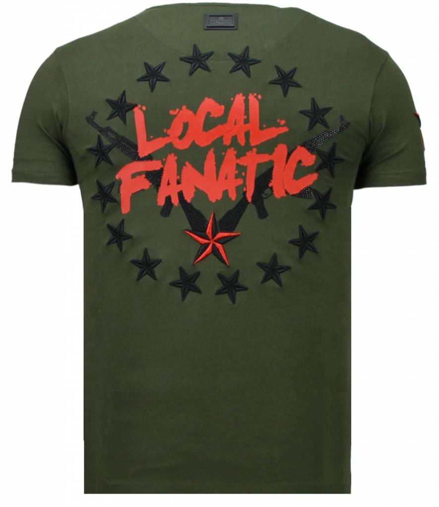 T-shirt Homme - Bad Boys Pinscher - Vert-3