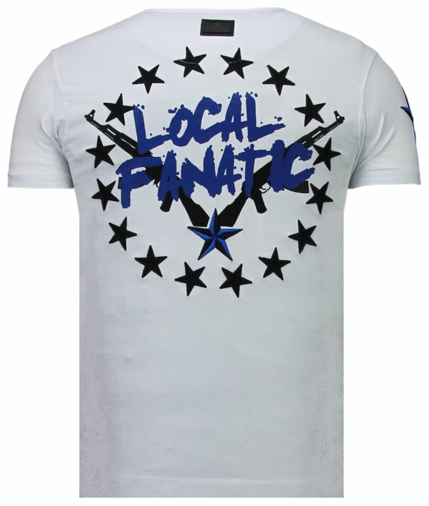 T-shirt Homme - Bad Boys Pinscher - Blanc-2