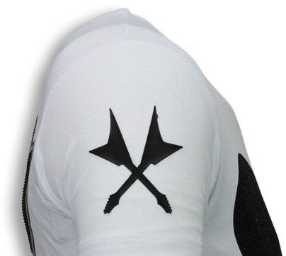 T-shirt Homme - Kiss My Mickey - Blanc-3