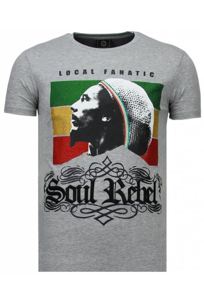 T-shirt Men - Soul Rebel - Gray