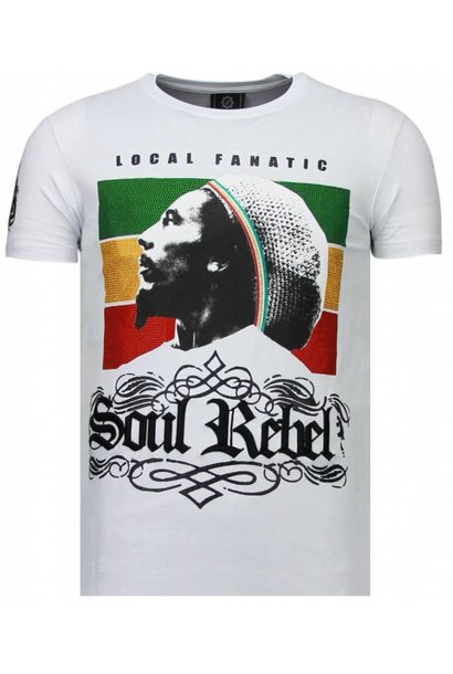 T-shirt Men - Soul Rebel - White