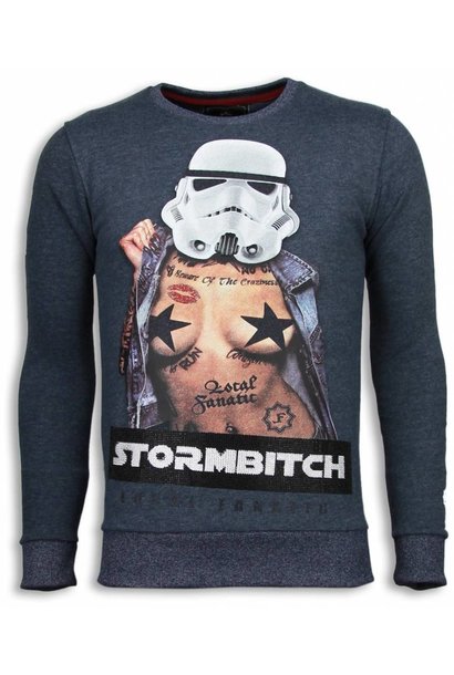 Sudadera Hombre - Stormbitch - Azul