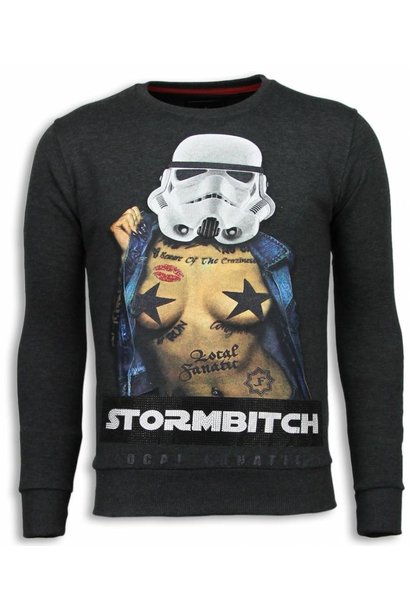 Sudadera Hombre - Stormbitch - Antracita