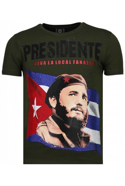 Camiseta Hombre - Presidente - Verde