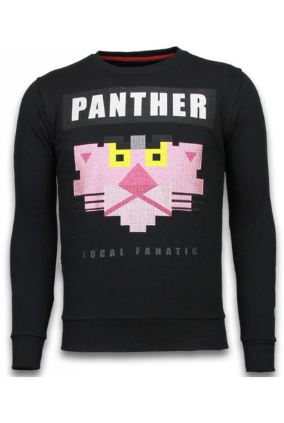 Sweater Heren - Lookin' For A Cougar - Zwart
