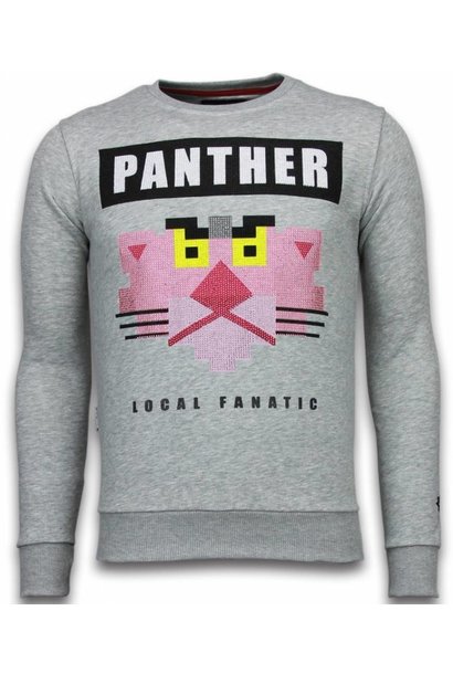 Sweater Heren - Lookin' For A Cougar - Grijs