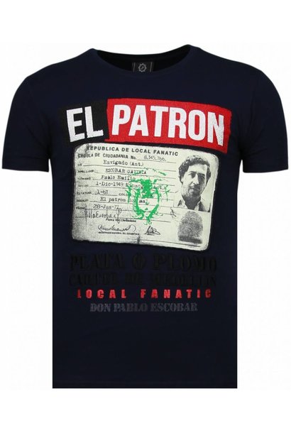 T-shirt Uomo - Narcos Billionaire - Blu