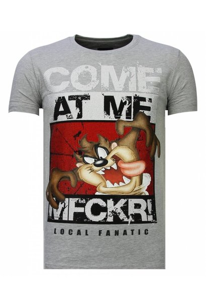 T-shirt Heren - MFCKR! - Grijs