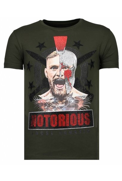 Camiseta Hombre - Notorious Warrior - Verde