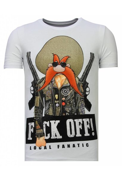 T-shirt Uomo - Bandit Chief - Bianco