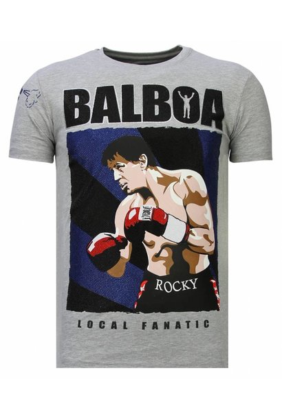 Camiseta Hombre - Balboa - Gris