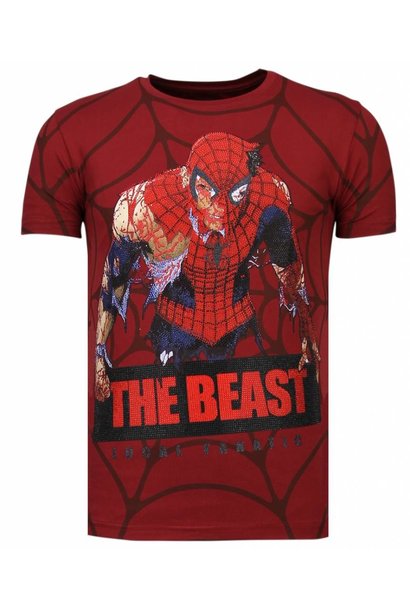 T-shirt Uomo - The Beast Spider - Bordò