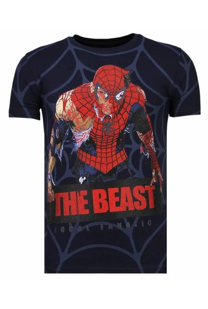 T-shirt Uomo - The Beast Spider - Blu