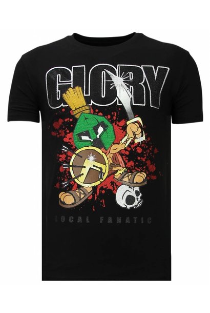 T-shirt Heren - Glory Martial - Zwart