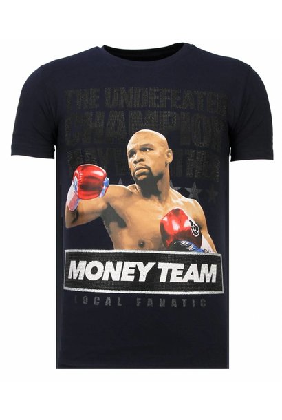 T-shirt Uomo - Money Team Champion - Blu