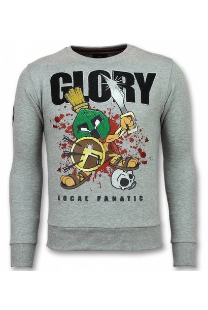 Sudadera Hombre - Glory Martial - Gris