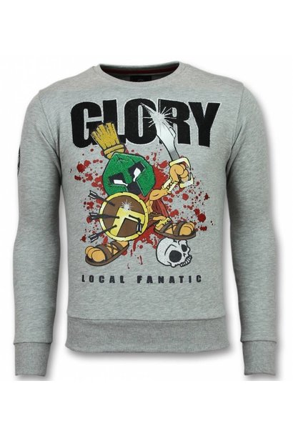 Sweat Hommes - Glory Martial - Gris