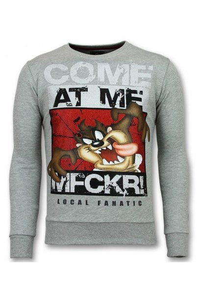 Sweat Hommes - MFCKR! - Gris