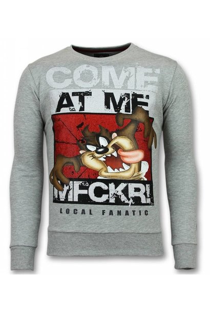 Sweatshirt Men - MFCKR! - Gray