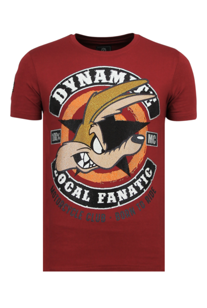 Camiseta Hombre - Dynamite Coyote - Burdeos