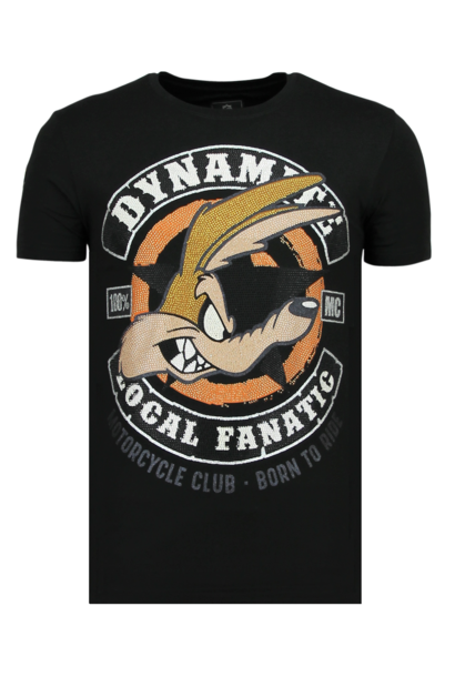 Camiseta Hombre - Dynamite Coyote - Negro