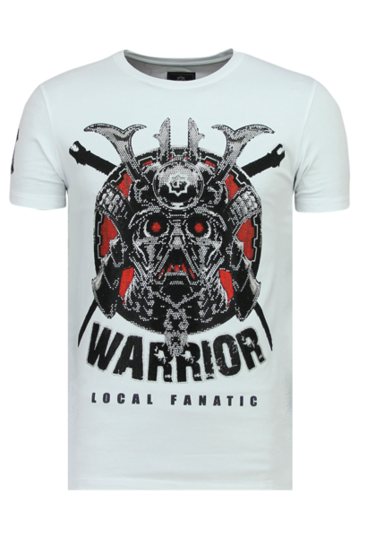 T-shirt Men - Savage Samurai - White