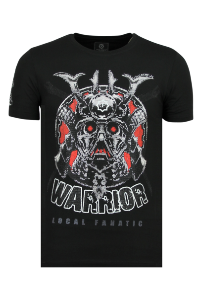 Camiseta Hombre - Savage Samurai - Negro