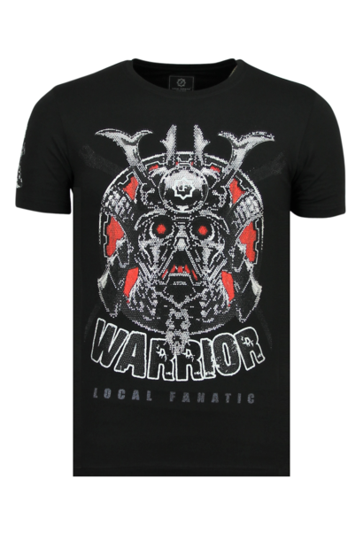 T-shirt Heren - Savage Samurai - Zwart