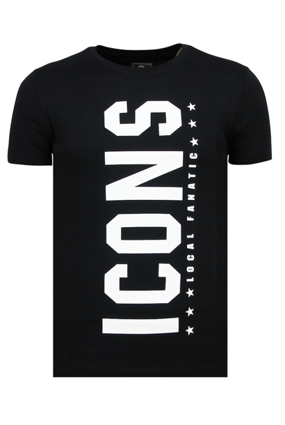 T-shirt Uomo - ICONS Vertical - Blu