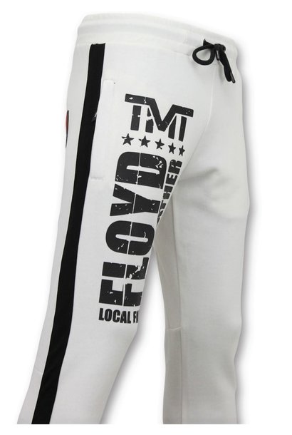 Pantalons de Survêtement Hommes - TMT Floyd Mayweather - Blanc