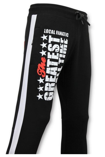 Pantaloni della Tuta Uomo - Muhammad Ali - Nero