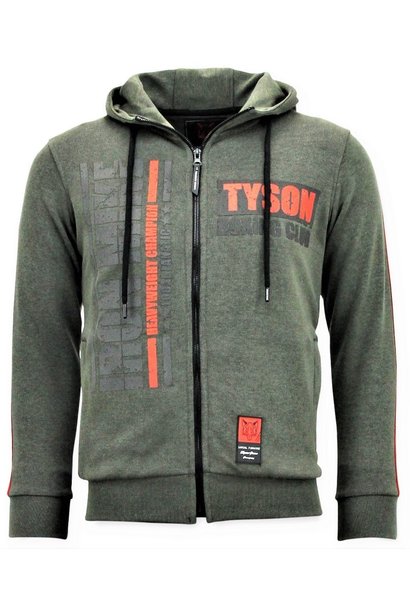Training jacket Men - Iron Mike Tyson - Green
