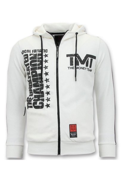 Trainingsjas Heren - TMT Floyd Mayweather - Wit