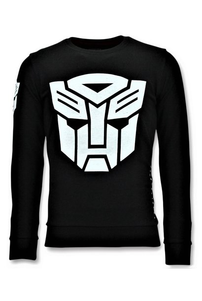 Sweater Heren - Transformers - Zwart
